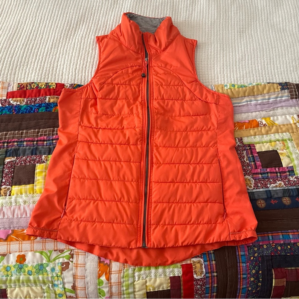 Tangerine running vest